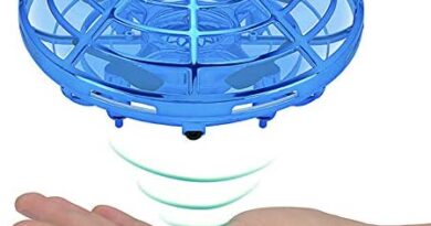 ACECHUM Kid and Boy Toys, Hand-Controlled Flying Ball, Interactive Motion Induction Helicopter Ball with 360° Rotating and Shinning LED Drone, Flying Toy for Boys Girls and Kids Gifts