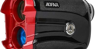 AOFAR GX-2S Golf Rangefinder Slope on/Off, Flag-Lock with Vibration, 600 Yards Range Finder, 6X 25mm Waterproof, Carrying Case, Free Battery, Gift Packaging