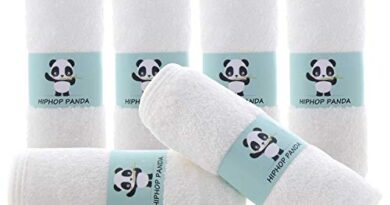 Bamboo Baby Washcloths - 2 Layer Soft Absorbent Bamboo Towel - Newborn Bath Face Towel - Natural Baby Wipes for Delicate Skin - Baby Registry as Shower