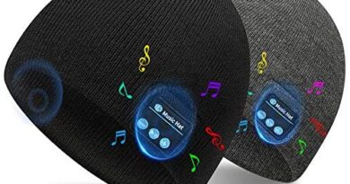 Bluetooth Beanie for Men,Music Winter Hat for Outdoor,Unique Christmas Tech Gifts for Men Women Teen Dad Kids