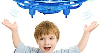 CPSYUB Mini Drone Toys for 4, 5, 6, 7, 8, 9, 10 Year Old Boys/Girls, Toys for 5 Year Old Boys, Hands Free Kids Drone Gifts for 3, 4, 5, 6, 7, 8, 9 Year Old Boys, Drone for Kids Toys Gifts (Blue)
