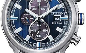 Citizen Men's Brycen Eco-Drive Technology Watch with Stainless Steel Strap, Silver, 22 (Model: CA0731-82L)