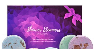Cleverfy Aromatherapy Shower Steamers - Variety Set Of 6x Shower Bombs With Essential Oils For Relaxation. Shower Bomb Melts For Women Who Has Everything. Shower Steamer Tablets (Fizzies) For Home Spa