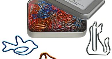 Cool Paper Clips Assorted Colors - Animal Shaped Bookmark Clips - Funny Desk Accessories Office Supplies Decor Gift Birthday Gift for Women