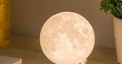 Moon Lamp, Balkwan 3.5 inches 3D printing Moon Light uses Dimmable and Touch Control Design,Romantic Funny Birthday Gifts for Women ,Men,Kids,Child and Baby. Rustic Home Decor Rechargeable Night Light