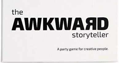 The Awkward Storyteller, Party Game That Involves Everyone in Fun, Laughter, and Creative Story-Telling, for 4-11 Players, Ages 16+