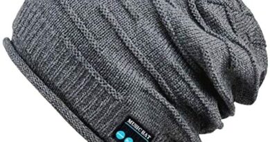 Upgraded Wireless Bluetooth Beanie Hat with Headphones V5.0, Unique Christmas Tech Gifts for Teen Boys/Girls/Boyfriend/Him/Husband/Men/Dad/Women/Stocking Stuffers/Built-in HD Stereo Speakers & Mic
